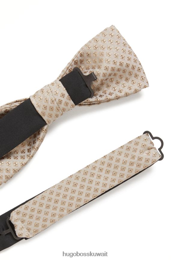 4TFNJN587 أزرق غامق/باستيلبينك/بيج Hugo Boss ربطة عنق 50455249 أزرق داكن