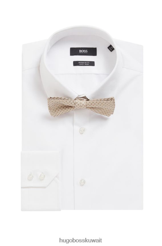 4TFNJN587 أزرق غامق/باستيلبينك/بيج Hugo Boss ربطة عنق 50455249 أزرق داكن