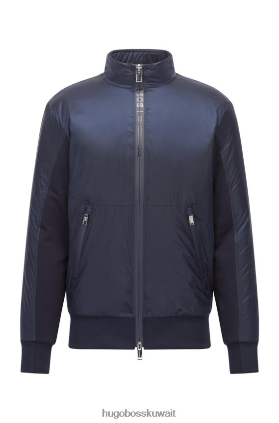 4TFNJN58 أزرق غامق Hugo Boss X بورش سترة شيبرد 50466091 أزرق داكن