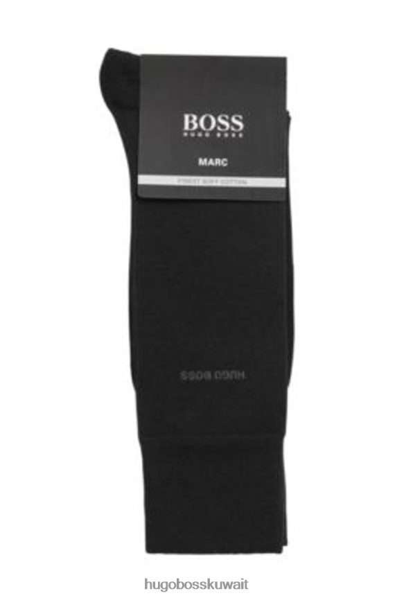 4TFNJN596 أسود/كحلي Hugo Boss جوارب مارك 50388436 باللون الأسود