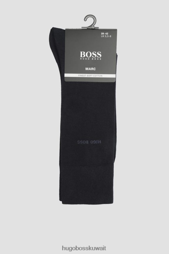 4TFNJN596 أسود/كحلي Hugo Boss جوارب مارك 50388436 باللون الأسود