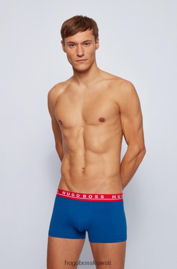 4TFNJN601 متنوعة Hugo Boss 3 قطع بوكسر 50449458 متنوعة