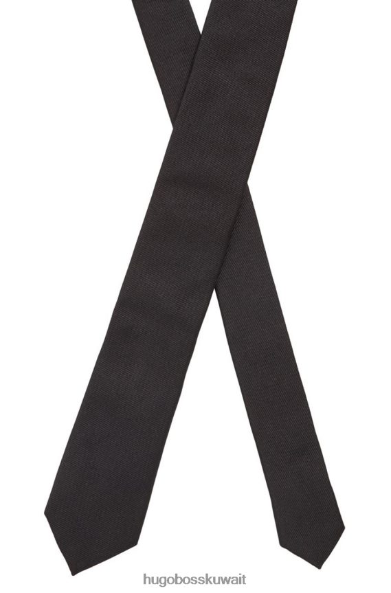 4TFNJN608 أسود/كحلي Hugo Boss ربطة عنق فستان رقم 50390136 أسود