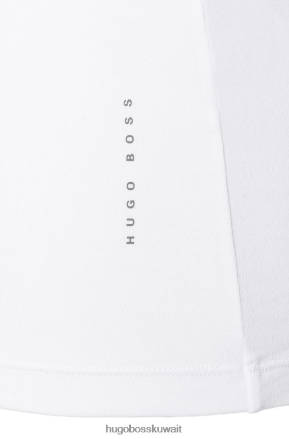 4TFNJN614 أبيض أسود Hugo Boss خزان 2 قطعة - 50325406 أبيض