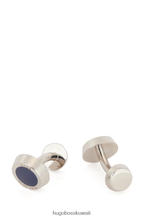 4TFNJN619 أسود/أزرق Hugo Boss أزرار أكمام سيموني - 50219288 أسود