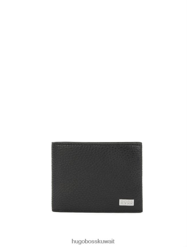 4TFNJN644 بني/أسود Hugo Boss محفظة - كروستاون/عملة معدنية - 50390403 بني