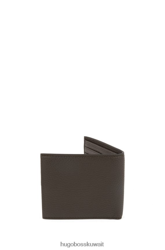 4TFNJN645 بني / أسود / كحلي Hugo Boss محفظة - كروستاون/بطاقة - 50441042 بني