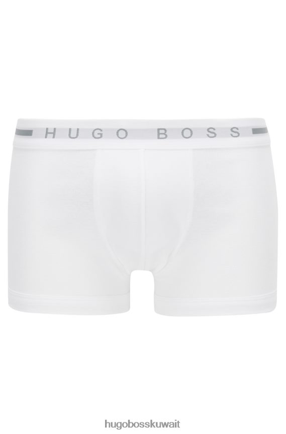 4TFNJN646 أبيض أسود Hugo Boss الملاكمين 50377702 الأبيض