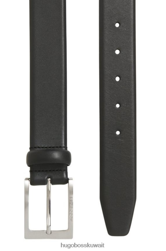 4TFNJN651 بني/أسود/بني متوسط Hugo Boss حزام بارنابي رقم - 50392247 بني