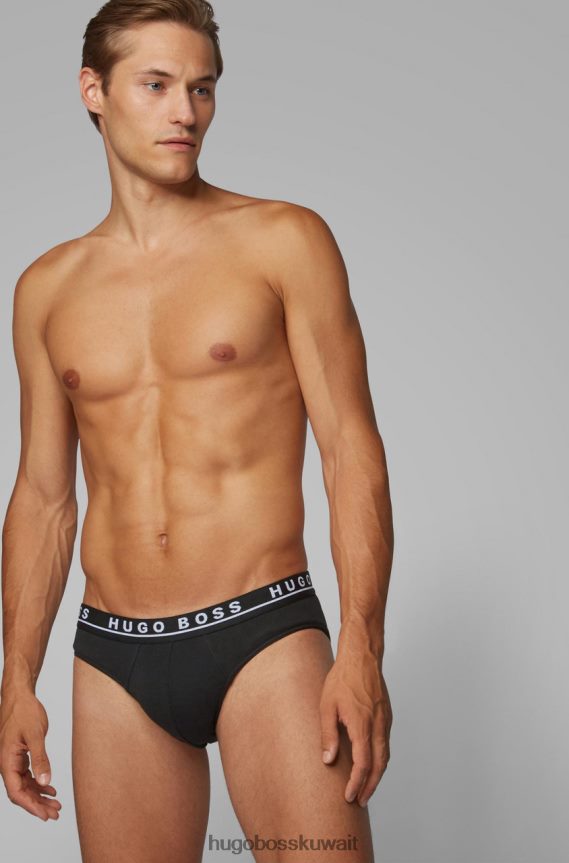 4TFNJN655 تشكيلة / أسود / أبيض Hugo Boss سراويل داخلية 3 قطع - 50325402، تشكيلة