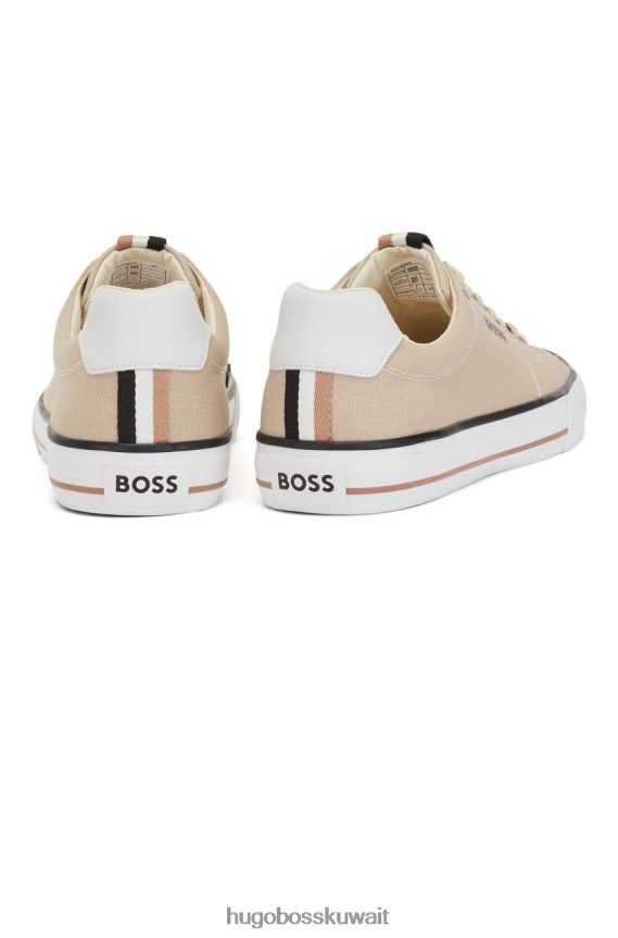 4TFNJN660 بيج/أحمر/أزرق داكن/أزرق فاتح Hugo Boss المدربين ايدن تين 50470866 البيج