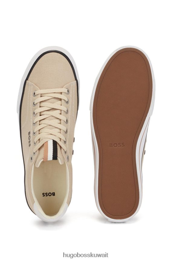 4TFNJN660 بيج/أحمر/أزرق داكن/أزرق فاتح Hugo Boss المدربين ايدن تين 50470866 البيج