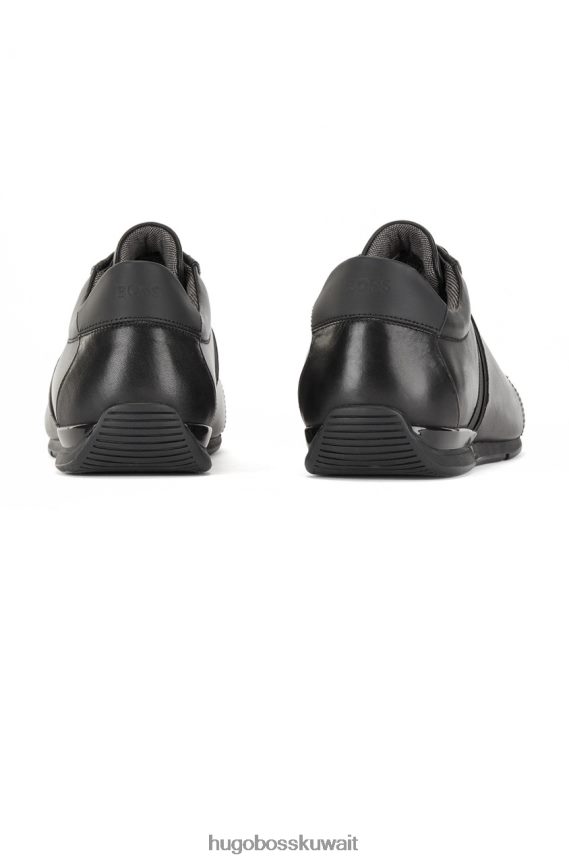 4TFNJN667 أسود/أبيض Hugo Boss المدربين زحل 50471262 الأسود