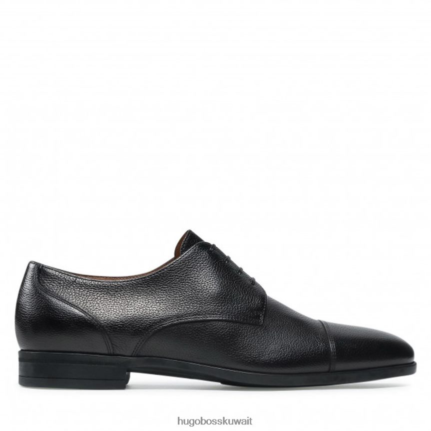 4TFNJN672 أسود/بني غامق/بني فاتح Hugo Boss حذاء كنسينغتون ديرب 50441402 أسود