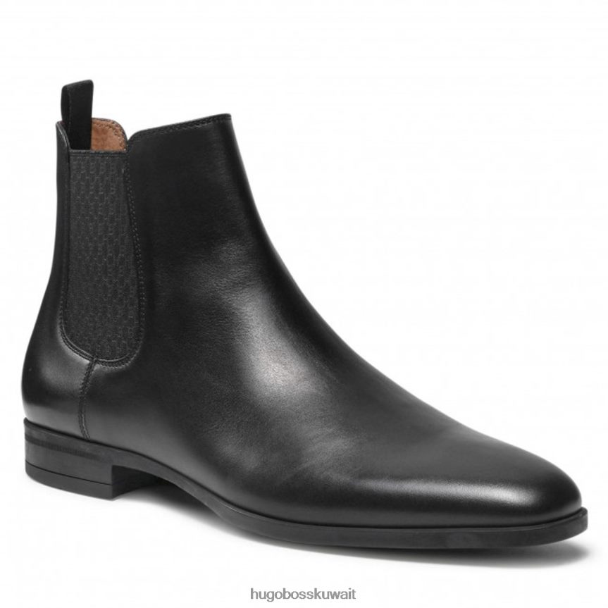 4TFNJN674 أسود/بني Hugo Boss التمهيد كينسينغتون cheb 50454497 الأسود