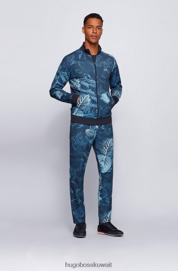 4TFNJN680 البحرية / الأبيض / الأزرق / الرمادي / الأحمر Hugo Boss أحذية زحل 50455313 البحرية