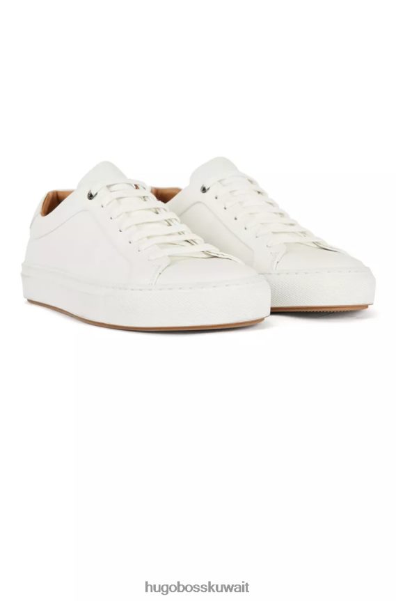 4TFNJN683 أبيض / كحلي / أسمر Hugo Boss حذاء رياضي ميراج - 50386945 أبيض