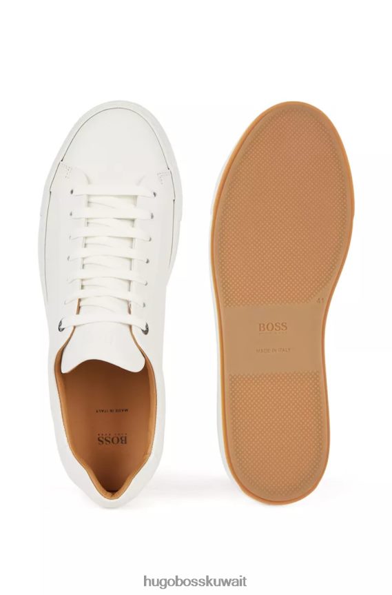 4TFNJN683 أبيض / كحلي / أسمر Hugo Boss حذاء رياضي ميراج - 50386945 أبيض