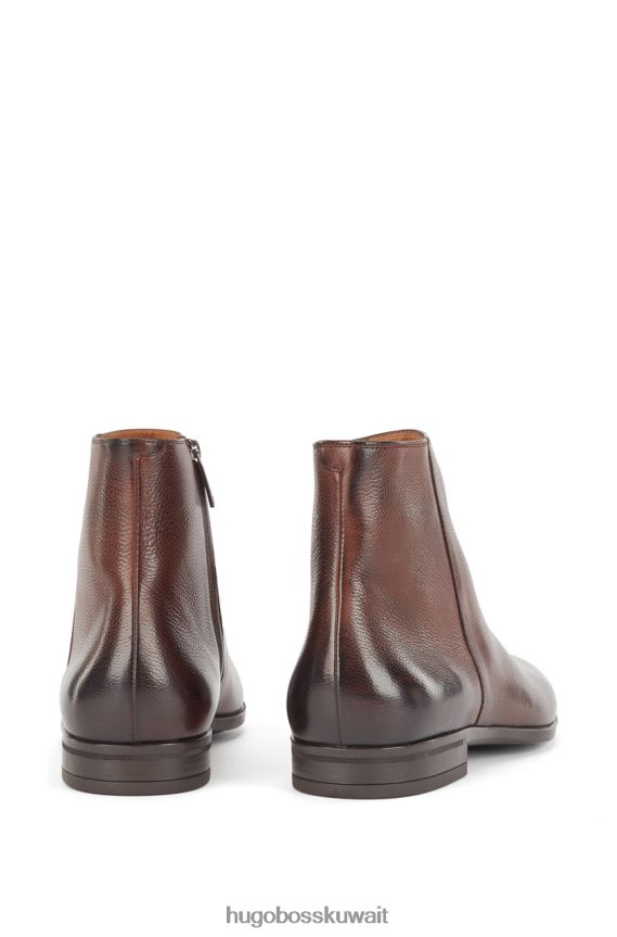 4TFNJN685 بني/أسود Hugo Boss التمهيد كينسينغتون الرمز البريدي 50440098 البني