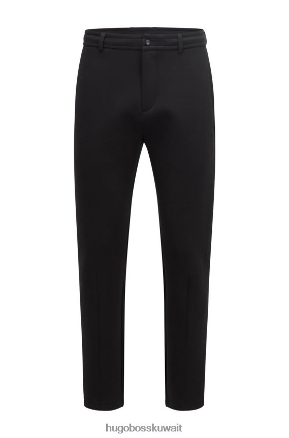 4TFNJN68 أسود/أبيض Hugo Boss بنطال رياضي هالبوا AJ 50466242 أسود