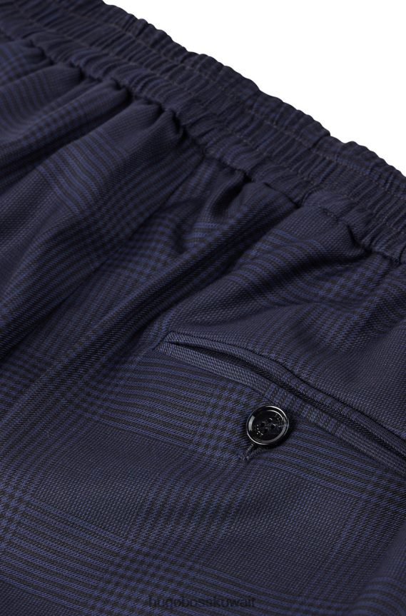 4TFNJN698 الأزرق الداكن Hugo Boss بنطلون توكان 50477572 كحلي