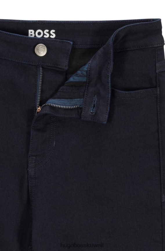 4TFNJN705 أزرق غامق Hugo Boss جينز سوبر سكيني محصول 50467958 أزرق داكن
