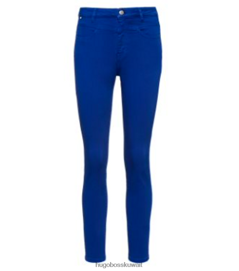 4TFNJN711 وردي/وردي فاتح/أزرق Hugo Boss جينز نحيل محصول 50472679 وردي