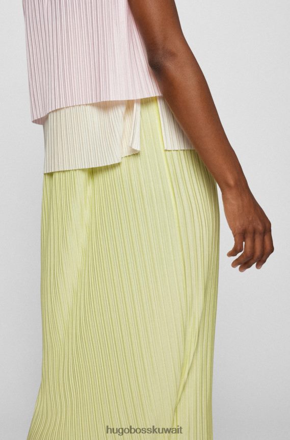 4TFNJN713 com.pastelpattern Hugo Boss فستان إيمانيس 50472409 نمط الباستيل