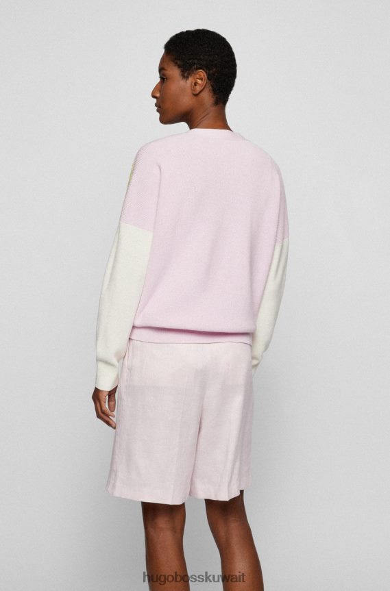 4TFNJN719 أصفر/وردي Hugo Boss كارديجان ج فابيانكا 50471990 أصفر