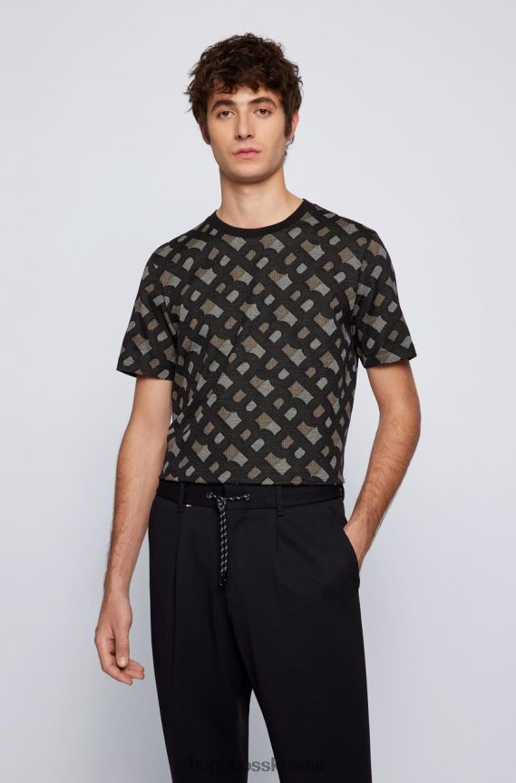 4TFNJN71 أسود Hugo Boss تيشيرت تيبورت 50469466 أسود