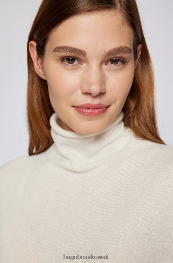 4TFNJN723 الجمل / الكتان Hugo Boss فاتناس كشمير متماسكة 50459523 جملي