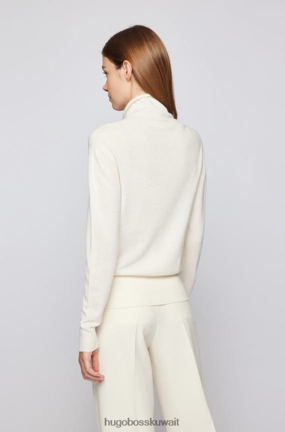 4TFNJN723 الجمل / الكتان Hugo Boss فاتناس كشمير متماسكة 50459523 جملي