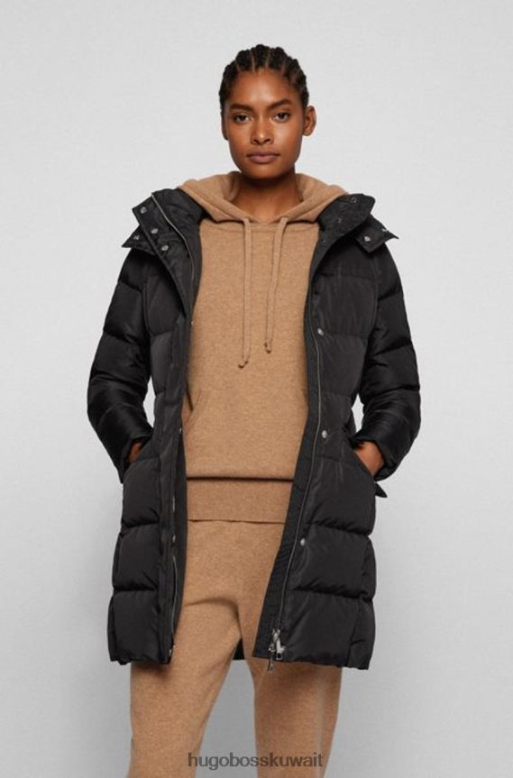 4TFNJN724 أسود Hugo Boss ربع منتفخ باتانتان 50457427 أسود