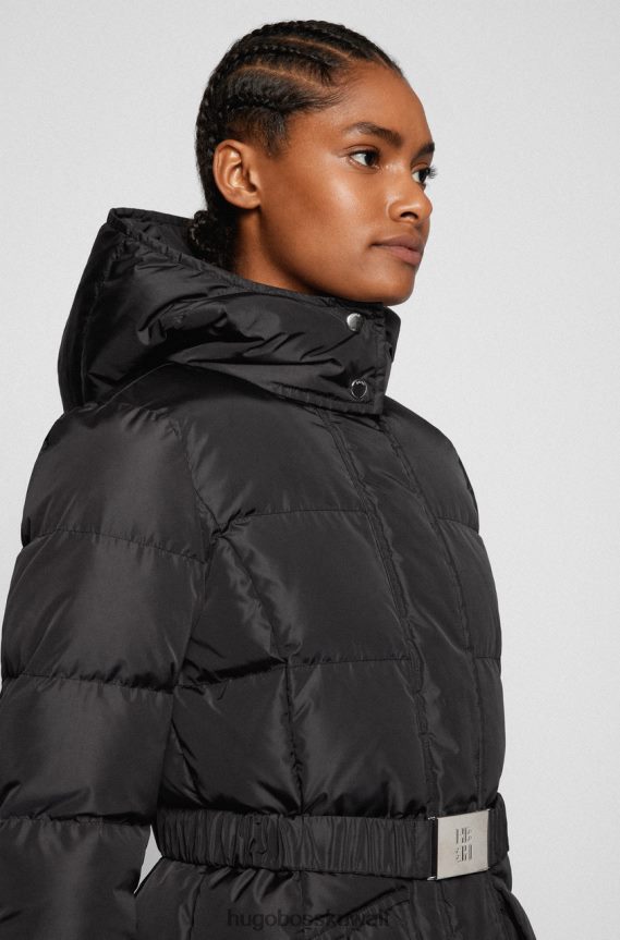 4TFNJN724 أسود Hugo Boss ربع منتفخ باتانتان 50457427 أسود