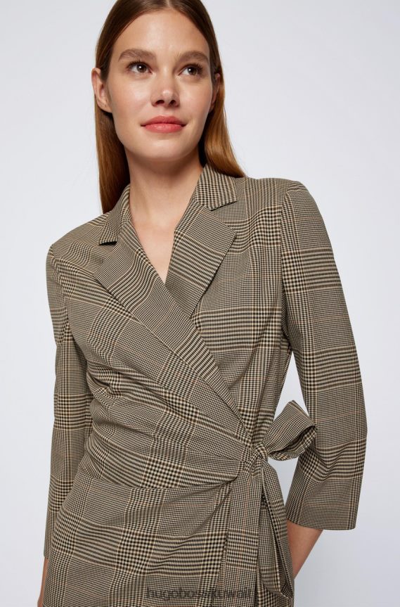 4TFNJN725 جمل Hugo Boss فستان دقنا 50464452 جملي