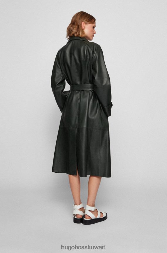 4TFNJN727 زيتون Hugo Boss معطف سولاسا 50469121 زيتوني