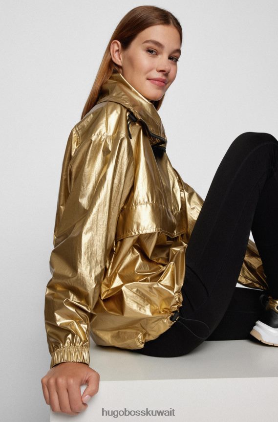 4TFNJN739 ذهب Hugo Boss سترة عادية سي بافلوري 50462759 ذهبي