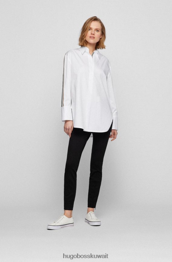 4TFNJN745 أسود Hugo Boss بنطلون ج طاشاني 50456312 اسود