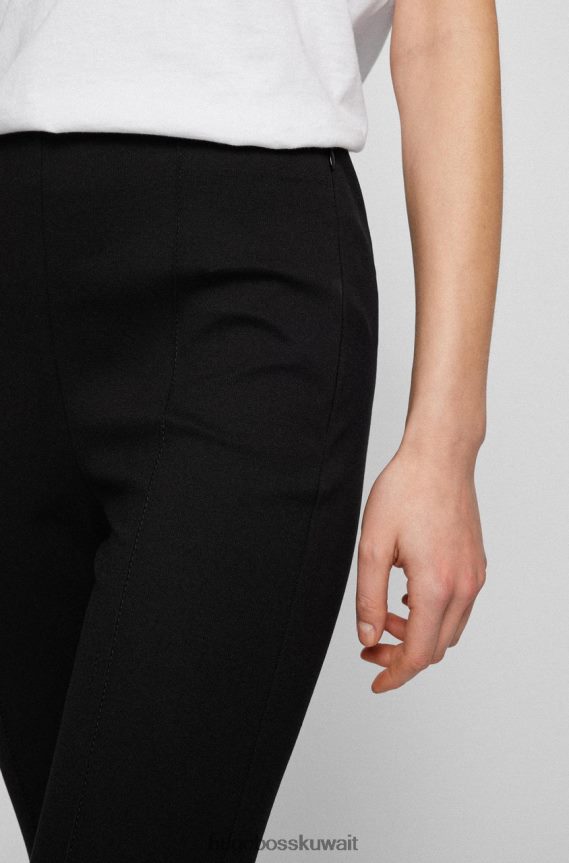 4TFNJN745 أسود Hugo Boss بنطلون ج طاشاني 50456312 اسود