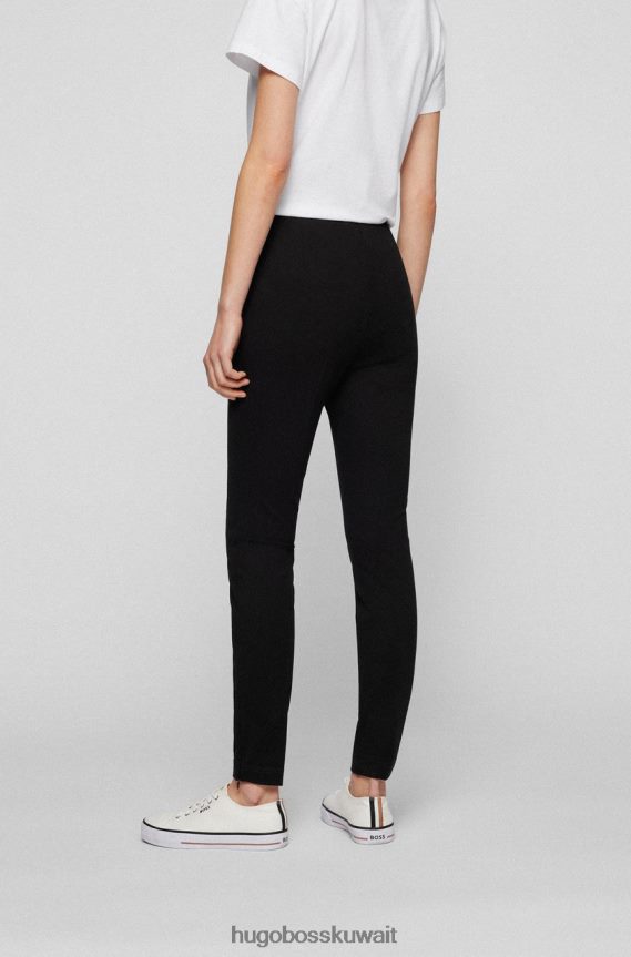 4TFNJN745 أسود Hugo Boss بنطلون ج طاشاني 50456312 اسود
