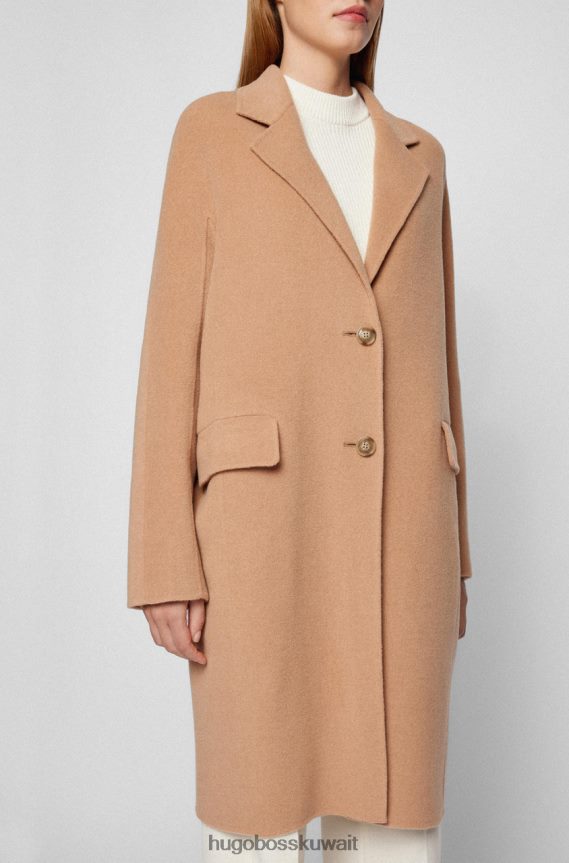 4TFNJN749 الجمل / الأسود / البنفسجي Hugo Boss معطف كاتالا 50461276 الجمل