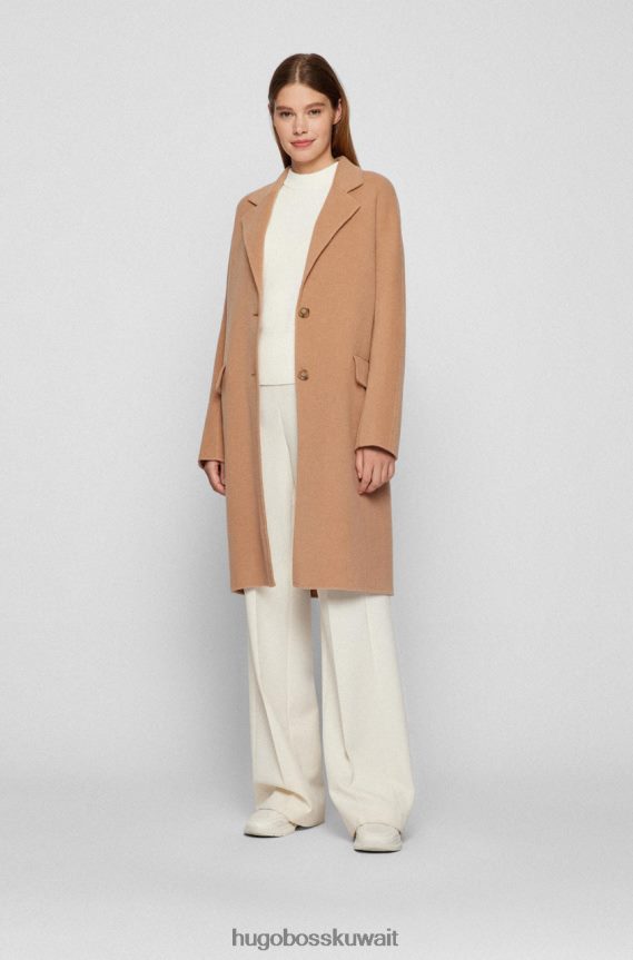 4TFNJN749 الجمل / الأسود / البنفسجي Hugo Boss معطف كاتالا 50461276 الجمل