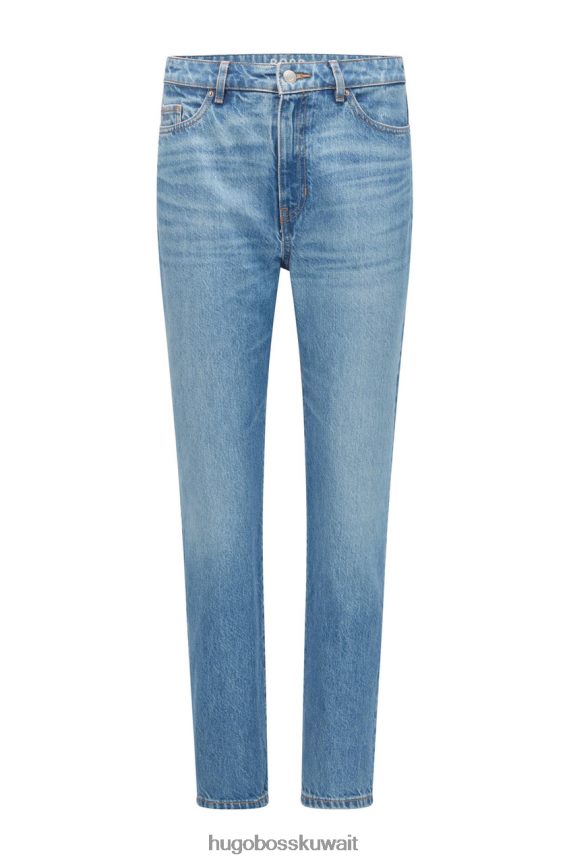 4TFNJN755 com.lightblue Hugo Boss جينز مستقيم محصول 50458581 أزرق فاتح