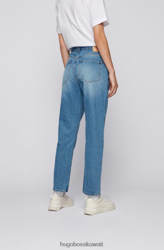 4TFNJN755 com.lightblue Hugo Boss جينز مستقيم محصول 50458581 أزرق فاتح