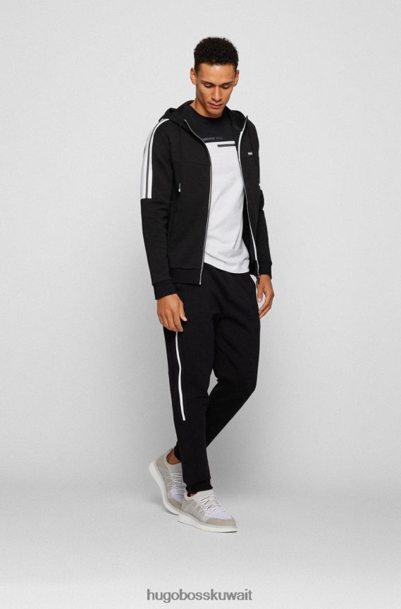 4TFNJN75 أسود/أزرق داكن/أخضر فاتح Hugo Boss تي شيرت تي 4 50466622 أسود