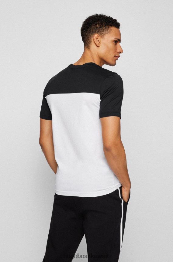 4TFNJN75 أسود/أزرق داكن/أخضر فاتح Hugo Boss تي شيرت تي 4 50466622 أسود