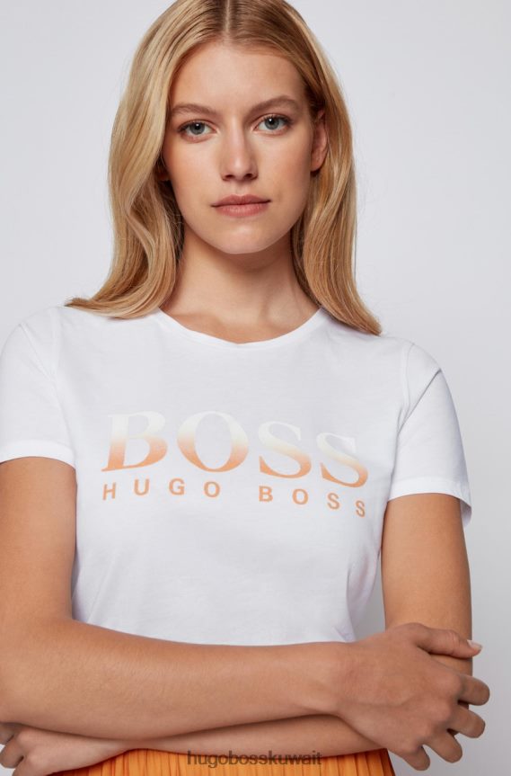 4TFNJN762 أبيض Hugo Boss تي سي إي تي آي 50455145 أبيض