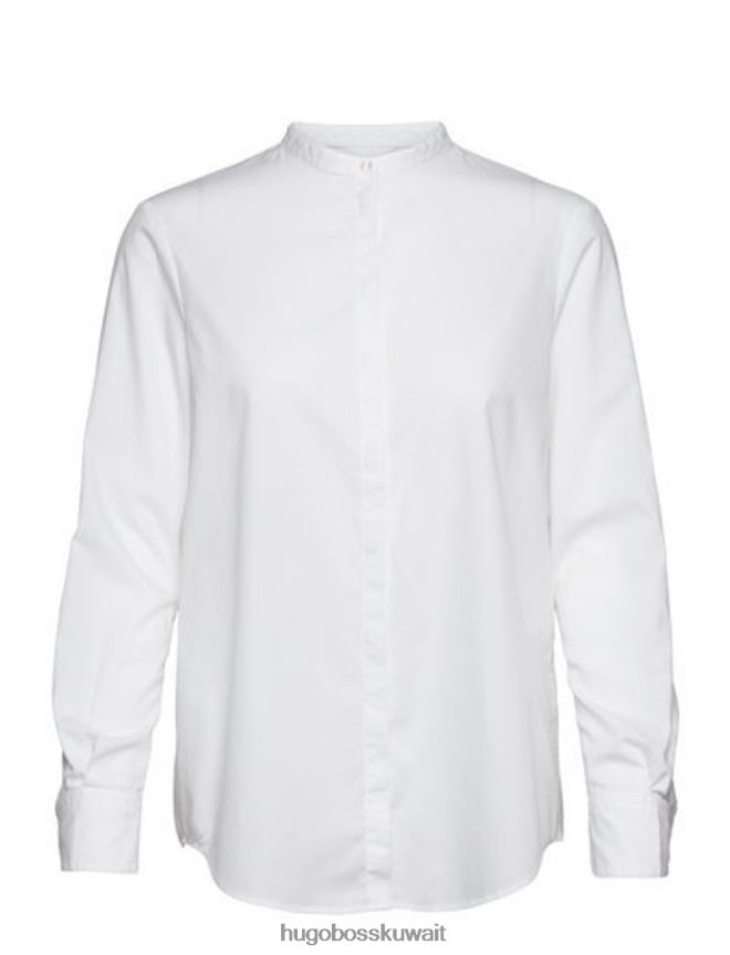 4TFNJN763 أبيض / زيتوني Hugo Boss بلوزة ج بيفيليز 50463988 أبيض