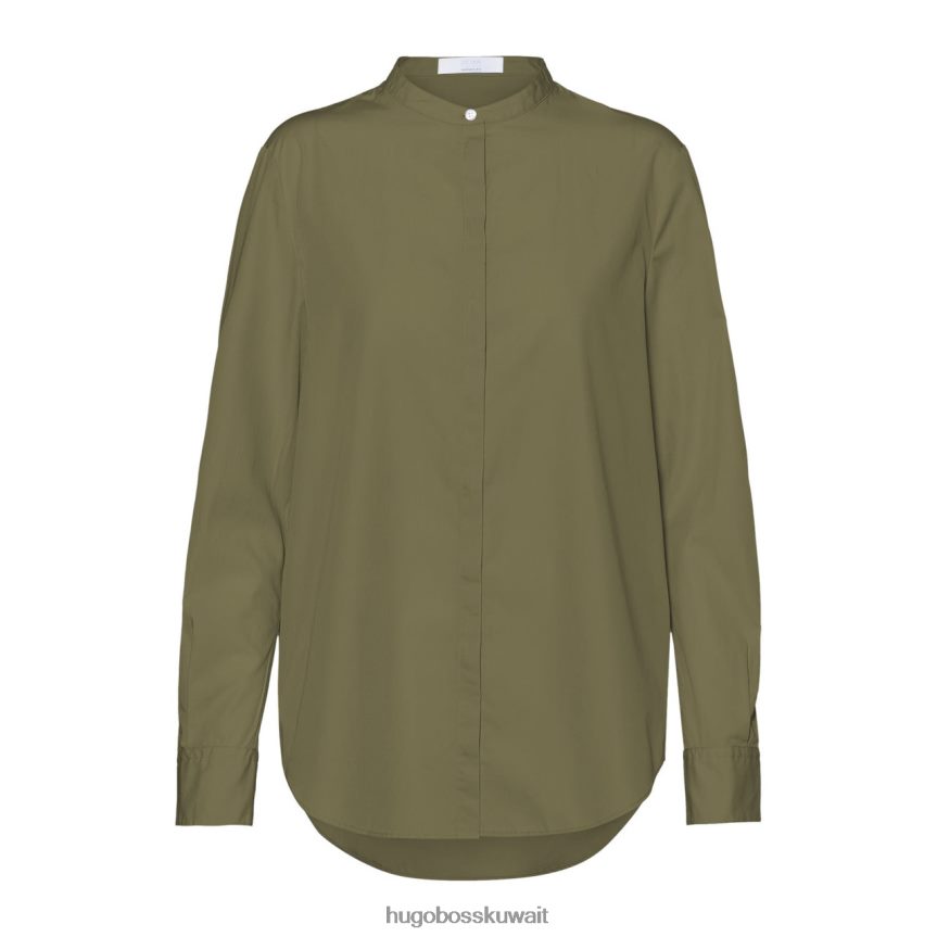 4TFNJN763 أبيض / زيتوني Hugo Boss بلوزة ج بيفيليز 50463988 أبيض