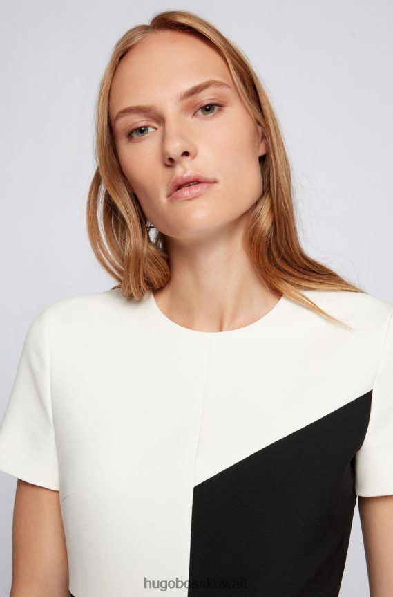 4TFNJN765 زيتون Hugo Boss فستان ديزونا 50457913 زيتوني